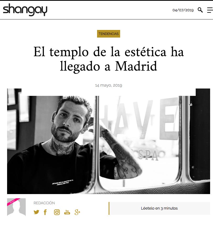 SHAVE en shangay